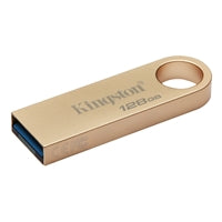 Kingston DataTraveler SE9 G3 128GB USB 3.2 USB Flash Drive, Gold Kingston DataTraveler SE9 G3 128GB USB 3.2 USB Flash Drive, Gold